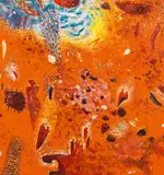 Gunter Damisch, Untitled, 2001, oil on canvas; unframed