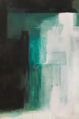 Walter Vopava, Untitled, 2007, acrylic on canvas; framed