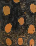 Kurt "kappa" Kocherscheidt, Untitled, 1990, oil on canvas; unframed