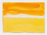 Untitled (from the series Mongolei) by Günther Uecker, 1984, watercolour on paper; framed, sold Nov 2016