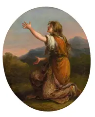 Angelika Kauffmann, Cordelia crying out for help, 1782/83, oil on copper