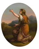 Angelika Kauffmann, Cordelia crying out for help, 1782/83, oil on copper