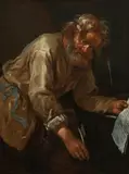 The philiosopher Seneca by called Monsù Bernardo Bernardo Keilhau, oil on canvas, offered Oct 2016