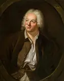 Portrait of Jean-Baptiste Rousseau, poet and writer (1671-1741) by follower of Jacques-André-Joseph-Camelot Aved, oil on canvas, offered Oct 2016