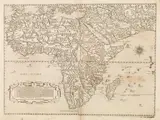 Giacomo Gastaldi, Africa, engraving