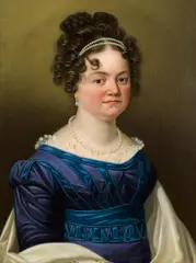 Johann Peter Krafft, Countess Maria Anna Julia Gyulay, born Freiin von Edelsheim, wife of Count Ignaz Gyulay, c. 1825/29, oil on canvas