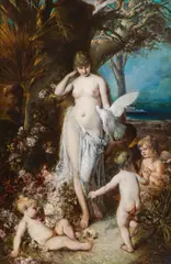 Hans Makart, Allegory of Love, c. 1880, oil on canvas