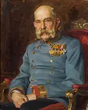Paul Joanovits, Emperor Franz Joseph I of Austria in an imperial-royal (k.k.) field marshal uniform, 1912, oil on canvas