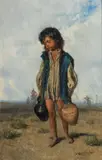 August Xaver Karl Ritter v. Pettenkofen, Young water carrier