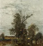 Theodor von Hörmann, Csarda Kis Bagh (Hungary)