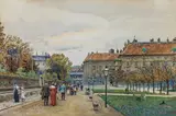 Ernst Graner, Path to Bellaria in Vienna