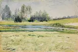 Walter Leistikow, Landscape in summer (Steglitz)