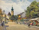Ernst Graner, Street in Grinzing
