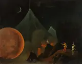 Franz Sedlacek, Traum, 1932, oil on plywood
