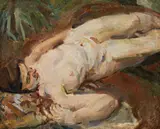 Carl Fahringer, Lying female nude