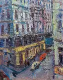 Hans Fronius, Street in Vienna