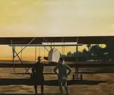 Eduard Angeli, Zwischenlandung II" (Stopover II)