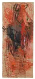 Herbert Brandl, Untitled, 1986, mixed media on paper; framed