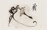 Karl Anton Fleck, Informell (Informal), 1959, India ink on paper; unframed