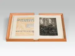 Samson by Ernst Fuchs, 1967, 20 etchings in a boxed set; edition 40/90, sold Jun 2016