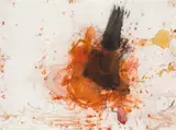 Untitled by Martha Jungwirth, 1997, watercolour on laid paper; framed, sold Jun 2016