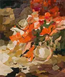 Franz Kaindl, Flowers in a vase