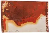 Untitled by Hermann Nitsch, 1994, mixed media on paper, on canvas; framed, sold Jun 2016
