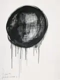 Peter Raneburger, Seelenkopf I (out of the series "Kranke Köpfe"), 2002, oil on canvas; unframed