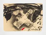 Antoni Tàpies, X de tissu