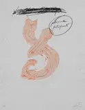Antoni Tàpies, Untitled from Petrificada petrificante, panel 8, 1978, etching and Aquatinta-etching, multi couloured; edition: 31/50; unframed