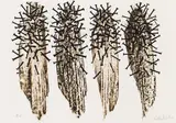 Splitter by Günther Uecker, 1991, colour lithograph, edition h.c. 200 Stück; unframed, offered Jun 2016