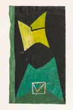 Johannes Zechner, Untitled (out of the Mörzinger Zyklus), 1986/87, mixed media on paper; framed