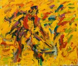 Untitled by Otto Muehl, 1983, oil on canvas; framed, sold Jun 2016