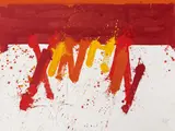 Markus Prachensky, Rhythmes des Calanques, 2009, acrylic on canvas; unframed