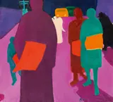 Robert Hammerstiel, Nächtliche Passanten" (Nightly Passengers)