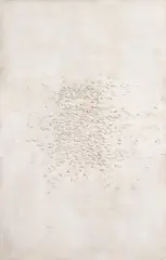 Hans Bischoffshausen, Dissolution d'un Champ D'Energie, 1960/61, putty on plate of synthetic resin; framed