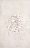 Hans Bischoffshausen, Dissolution d'un Champ D'Energie, 1960/61, putty on plate of synthetic resin; framed