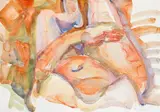 Maria Lassnig, Der Bauch von Calabrien (The belly of Calabria)