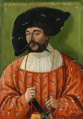 Hans Brosamer, Portrait of Hans Durr, 1521, oil on panel