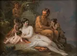 called Kremser-Schmidt Martin Johann Schmidt, Pan and Nymphe with their children