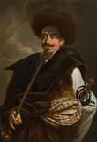 Man in polish garmets by circle of Johann Kupetzky, c. 1720, oil on canvas, sold Apr 2016