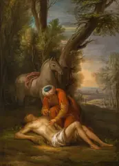 Josef Schöpf, The Good Samaritan, 1787, oil on canvas