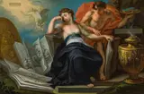 Johann Josef Anton Huber, Allegory of the Old and the New Covenant, 1765, oil on panel