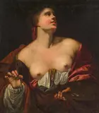 Allegory of Painting by circle of Francesco Ruschi, oil on canvas, sold Apr 2016