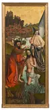 The Baptism of Christ by Master of the Florian-Winkler-Epitaph, c. 1485/90, oil on panel, sold Apr 2016