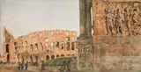 Rudolf von Alt, The Colosseum in Rome