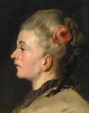 Hans Canon, Portrait of a girl, oil on canvas