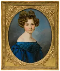 Ferdinand Georg Waldmüller, Portrait of Therese Hönig, neé Puffer, 1829/30, oil on panel