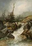 Emilie Mediz-Pelikan, Before the storm near Mount Göll