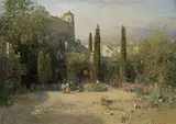 Robert Russ, Garden in the Etsch valley (Trento)